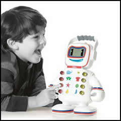 Child w/ Toy Robot